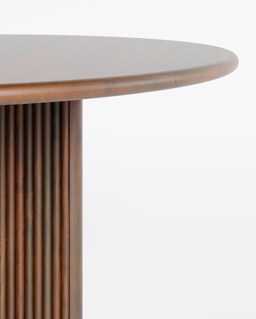 Ellipse Ringo Round Dining Table | 51 x 30 inches