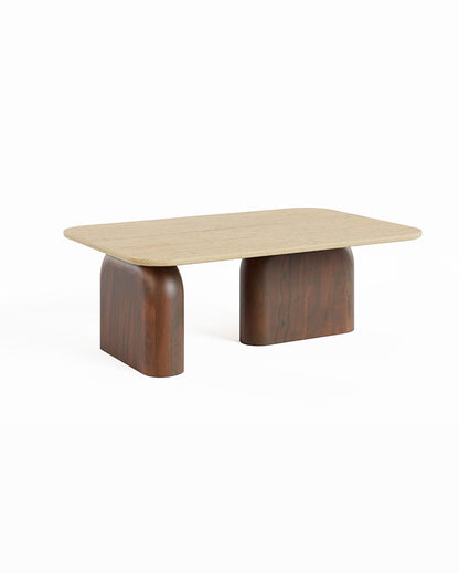 Hew Rome Sculpted Coffee Table | 47 x 32 x 17 inches