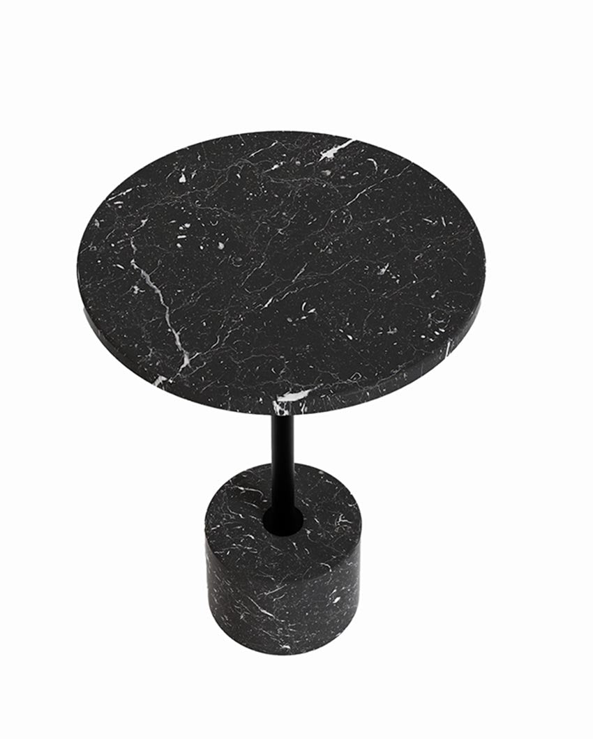 Elegant Anya Marble Side Table | 13 x 17 inches