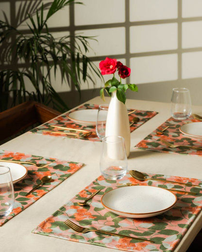 Abolee Printed Velvet Placemats | 13 x 19 inches