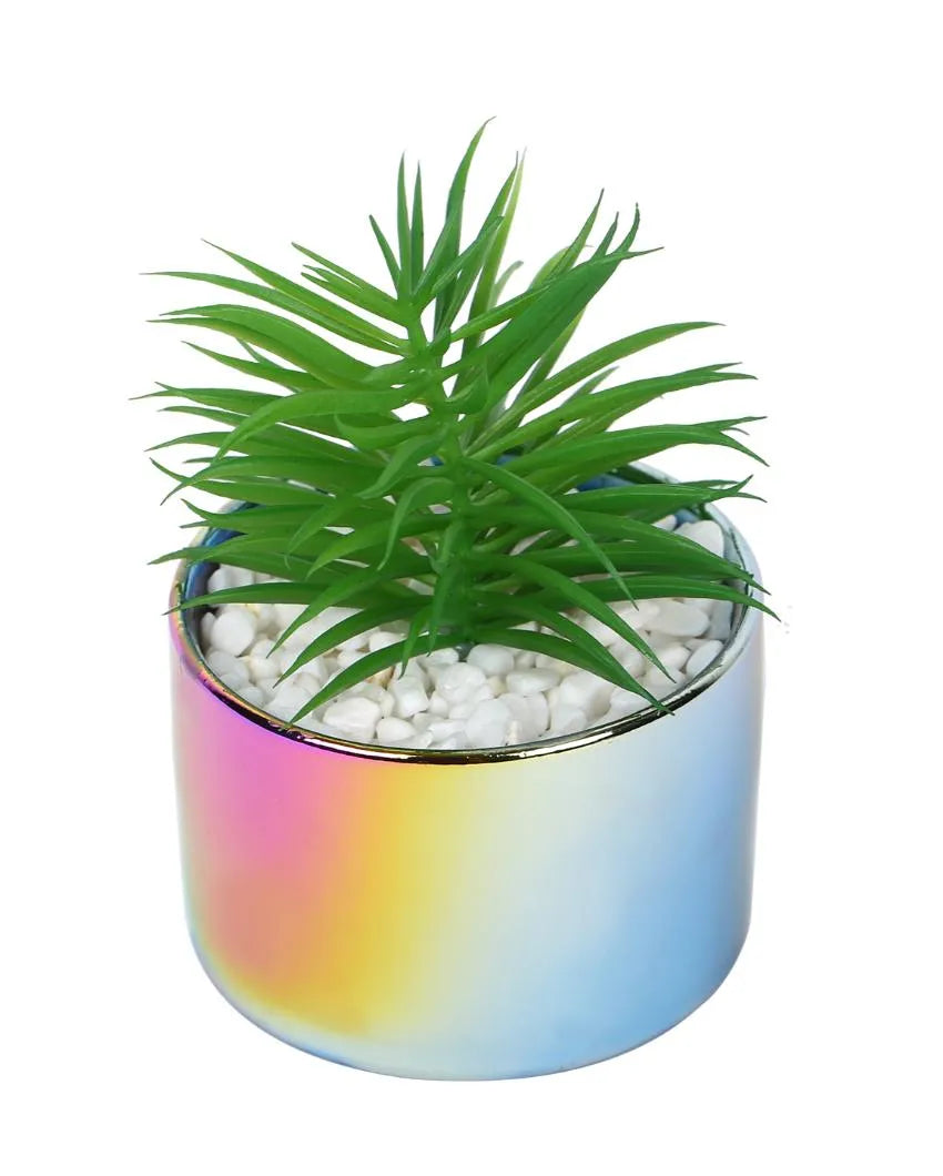 Serene Succulents Artificial Plant with Ceramic Pot | 5 inches