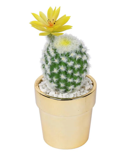 Simple Succulents Artificial Plant with Ceramic Pot | 7 inches