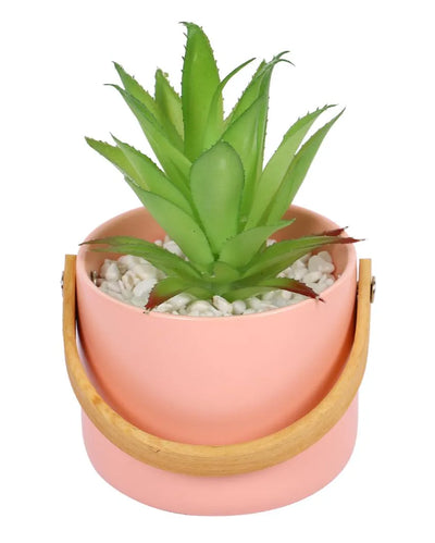 Elegance Succulents Artificial Plant with Ceramic Pot | 6 inches