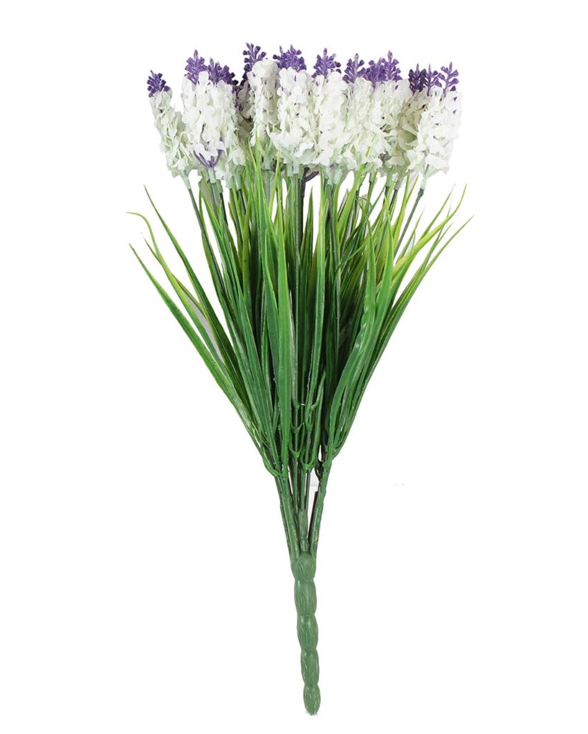 Beautiful Artificial Lilac Flowers Bunches | Set Of 2 ( Image not Given ) White