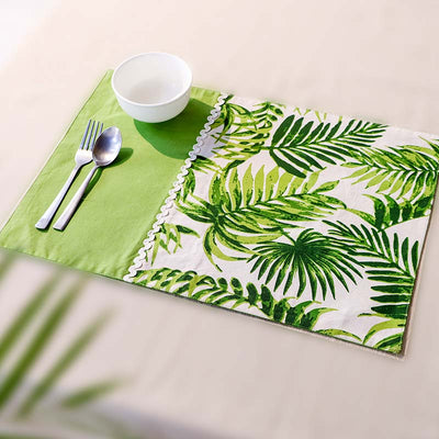 Tropical Paradise Table Mats | Set of 6 | 14 x 20 inches