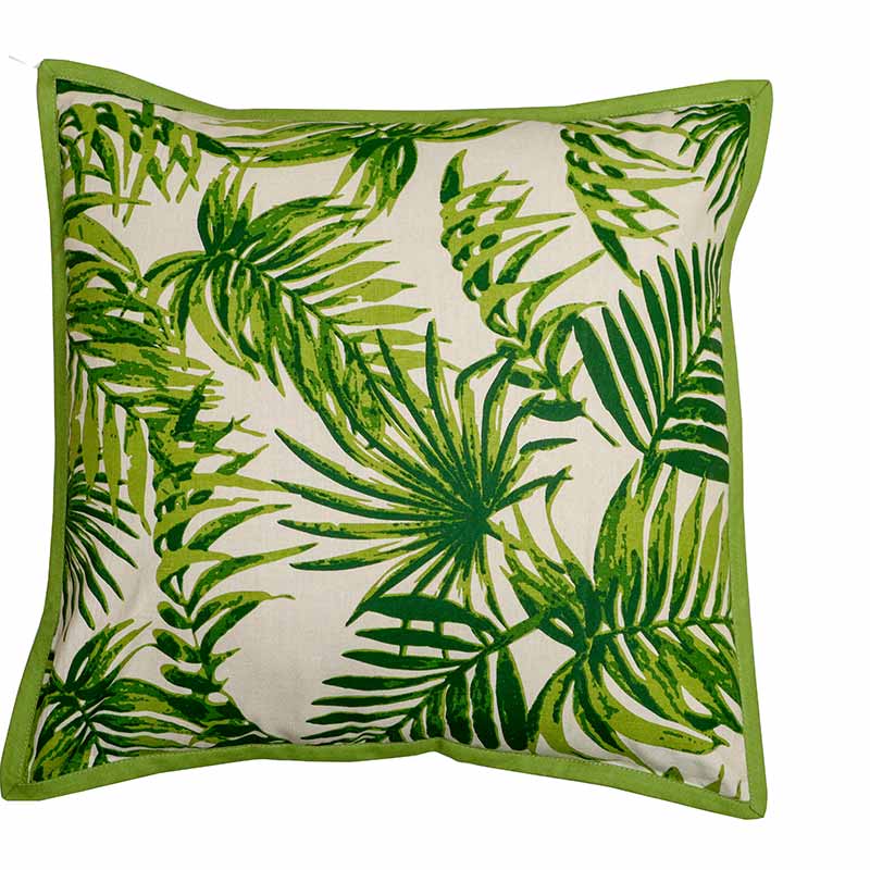 Tropical Paradise Cotton Cushion Covers | Set Of 2 | 16 x 16 inches