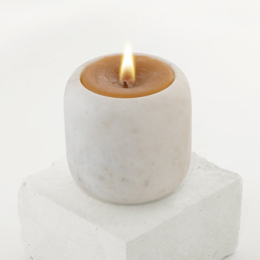 Trendy Aromatic Carrara Candle | 3 Inches Default Title