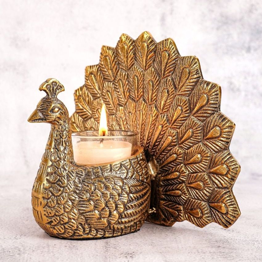 Elegant Golden Shade Peacock Gift Set | Pack of 3