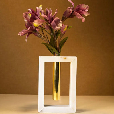 Rectangular Marble Vase