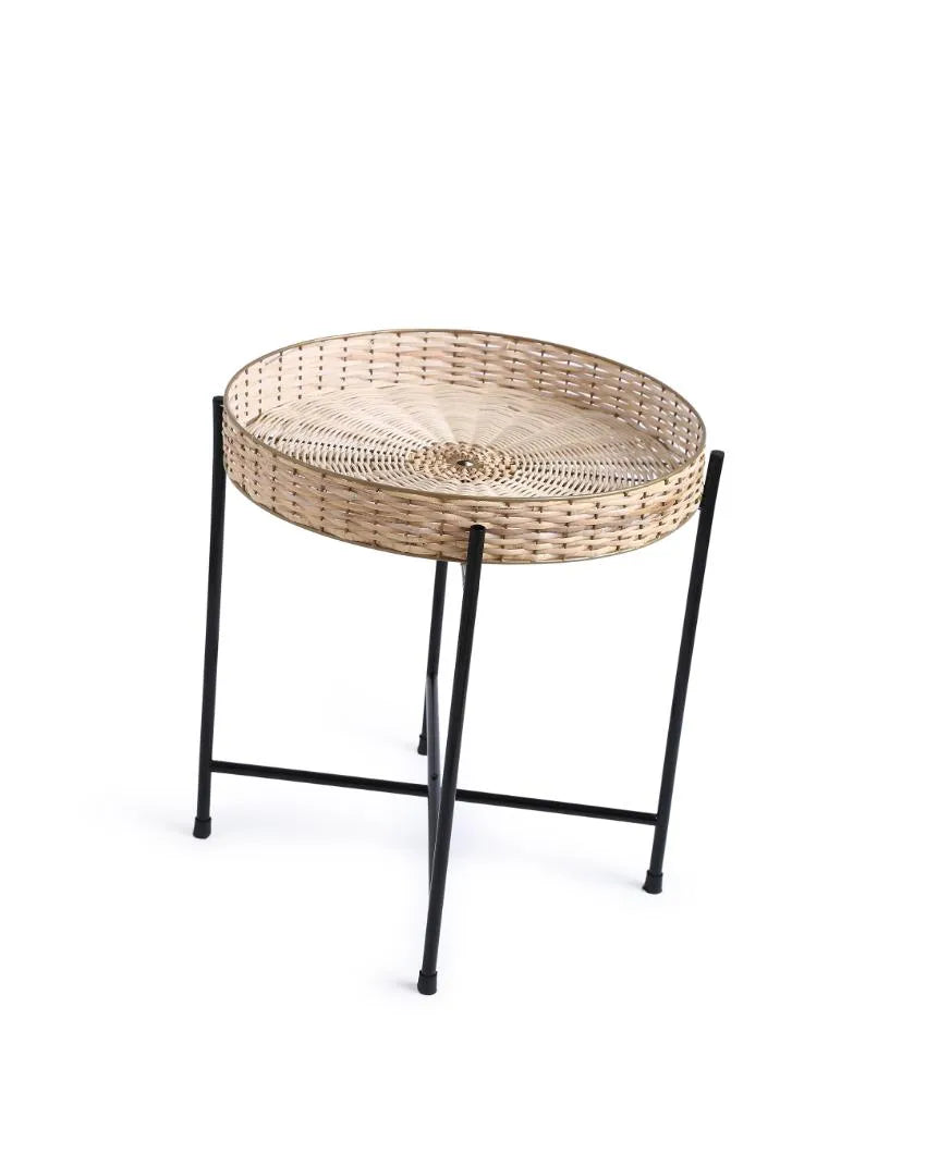 Hand Crafted Light Weight Rattan Tray Table