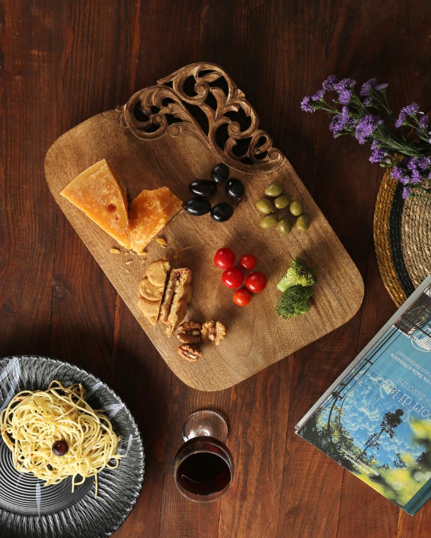 Carved Edge Cheese Board