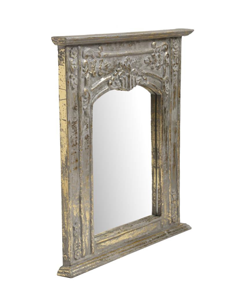 Grey & Gold French Style Mdf Mirror