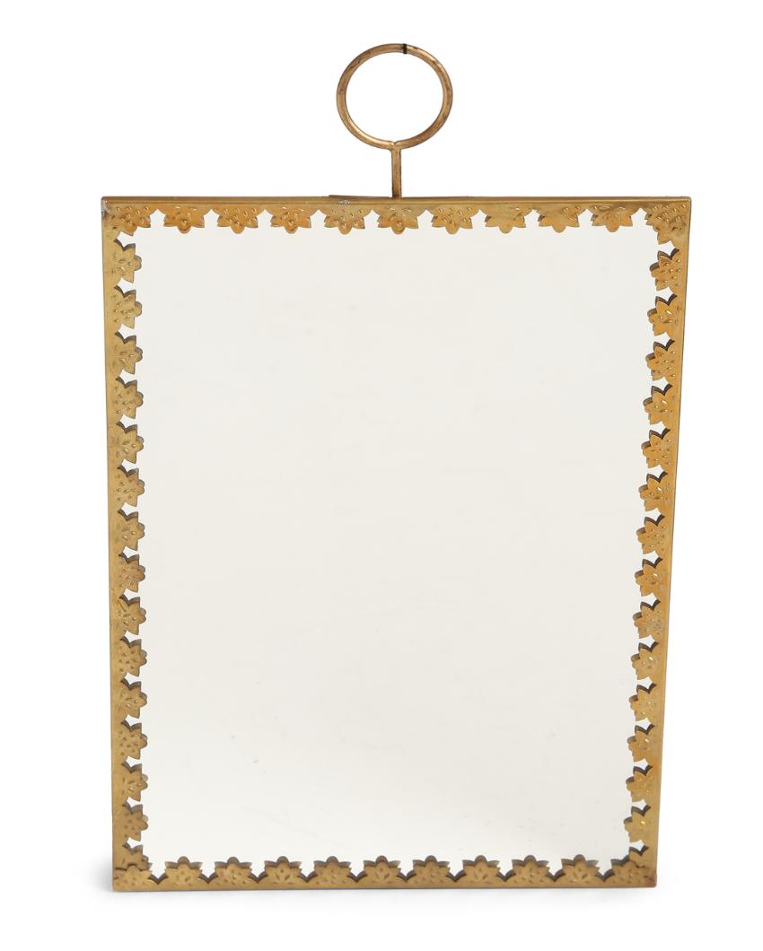 Wall Mirrors with Metal Details | Set Of 3