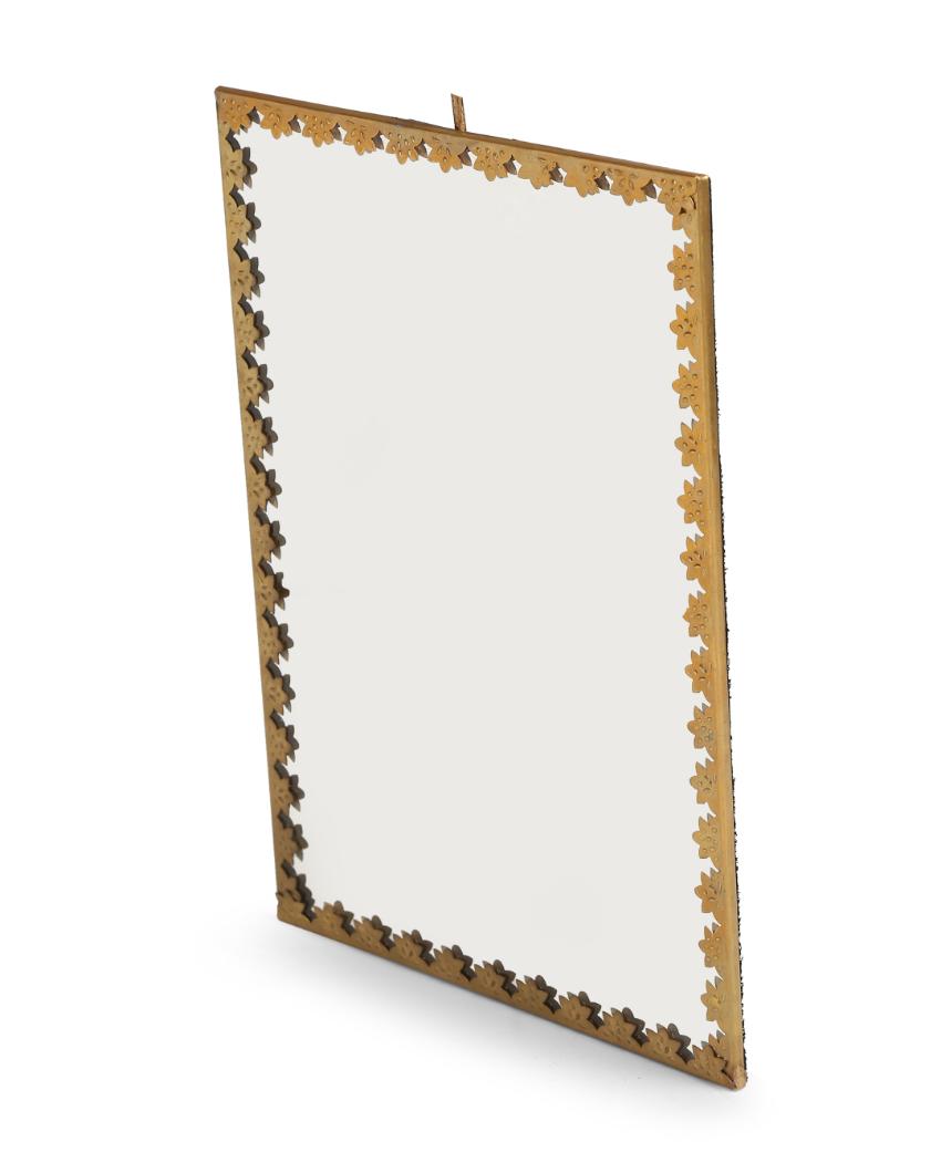 Wall Mirrors with Metal Details | Set Of 3