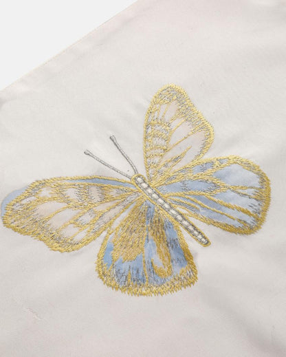 Butterfly Applique Cotton Placemats | Set of 4