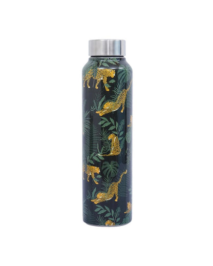 Wild Jungle Print Stainless Steel Water Bottle | 3 x 10 inches