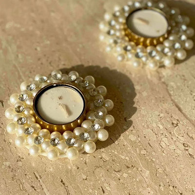 Pearl Diya | Set Of 2 Default Title