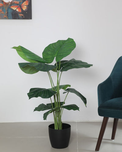 Artificial Plant with Pot For Indoor & Outdoor | 4 Feet