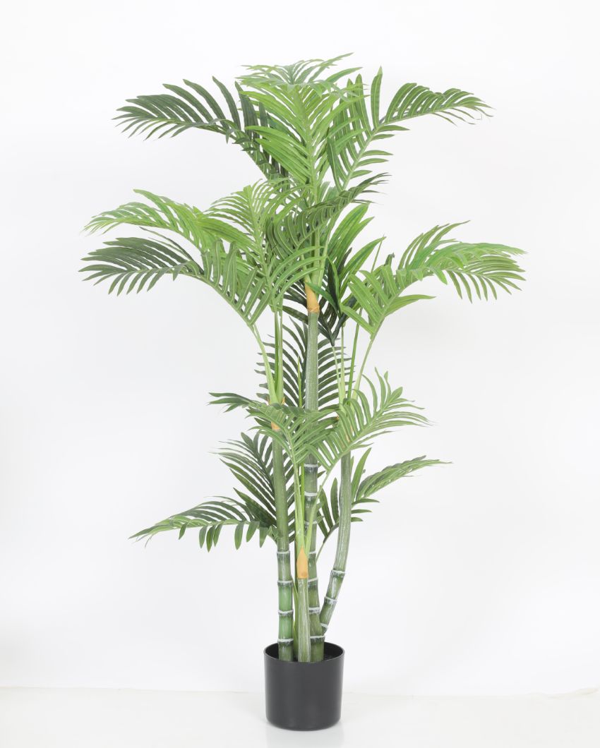 Artificial Areca Palm Plant with Pot For Indoor & Outdoor | 4.2 Feet