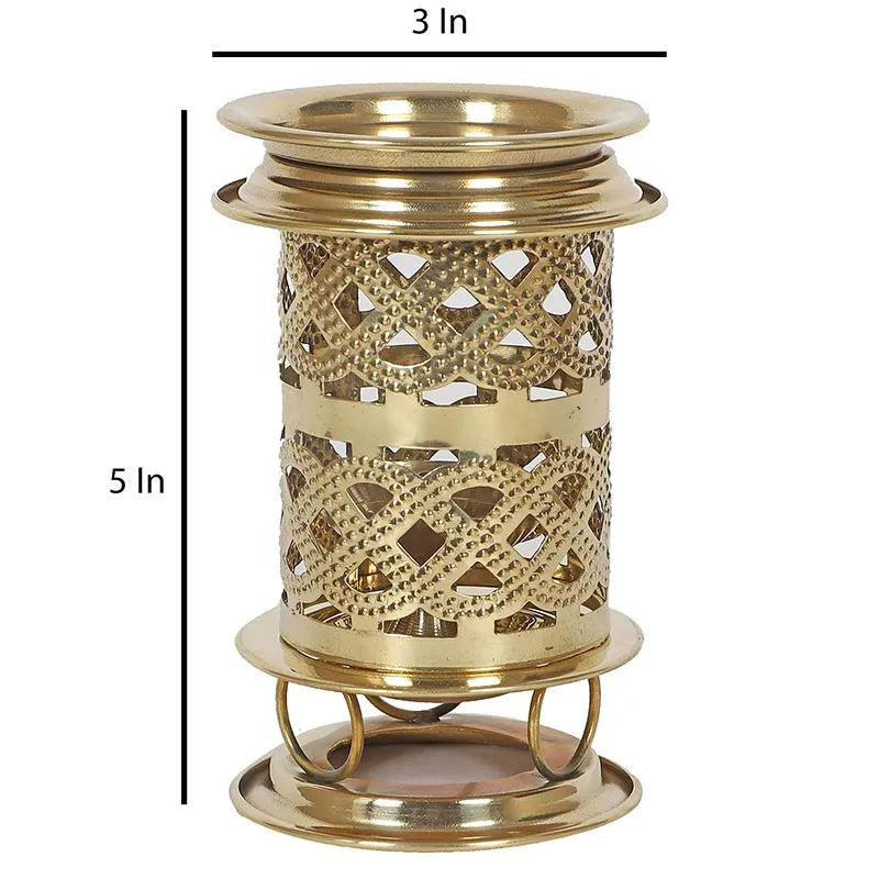 Brass Chimney Akhand Dia Default Title