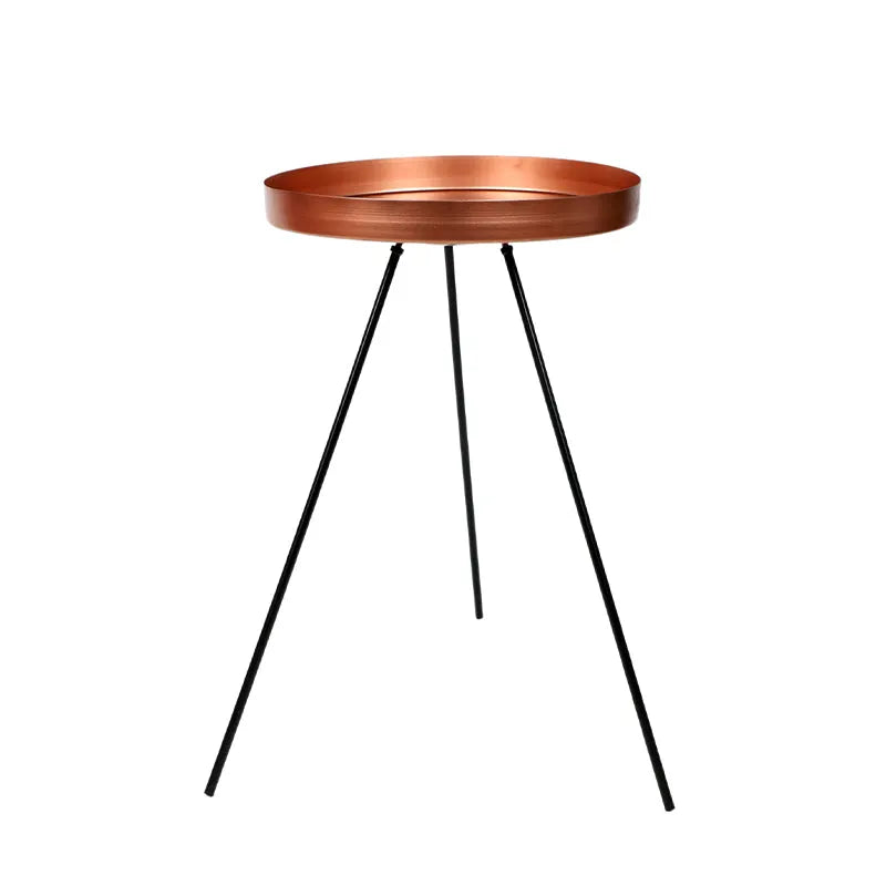 Geo Detachable Table Copper & Black