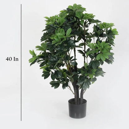 Artificial Schefflera Plants With Pot | 40 Inch Default Title