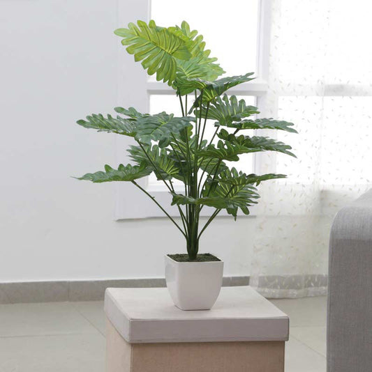 Goeppertia Artifical Plant For Indoor Decor Green
