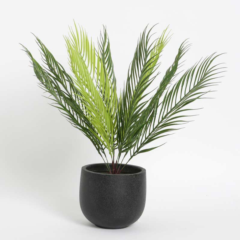 Mini Artificial Dypsis Areca Palm 9 Leaves Set of 1