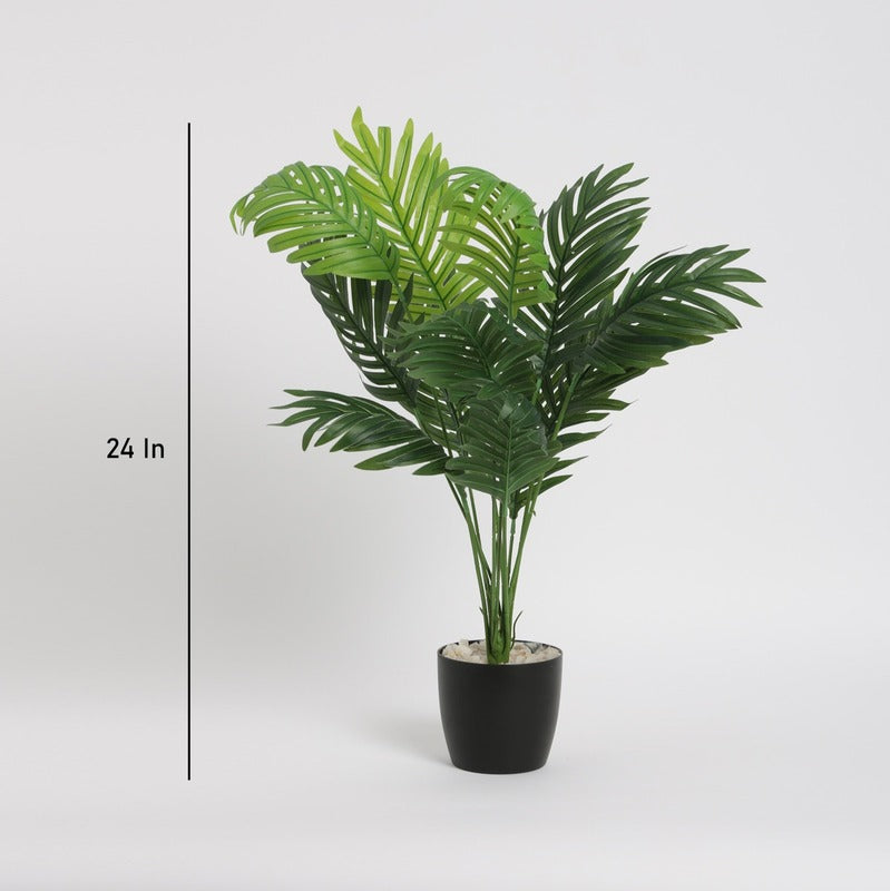 Botanical Artificial Areca Palm Plant 24 Inches