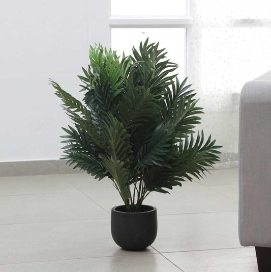 Home Greenery Decor Faux Areca Palm Plants | Set of 2 Default Title