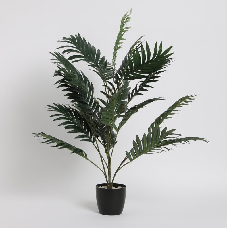 Artificial Greenery Areca Palm Plant With Pot 30 Inches