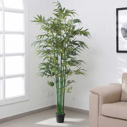 Realistic Touch Bamboo Plant with Pot Default Title
