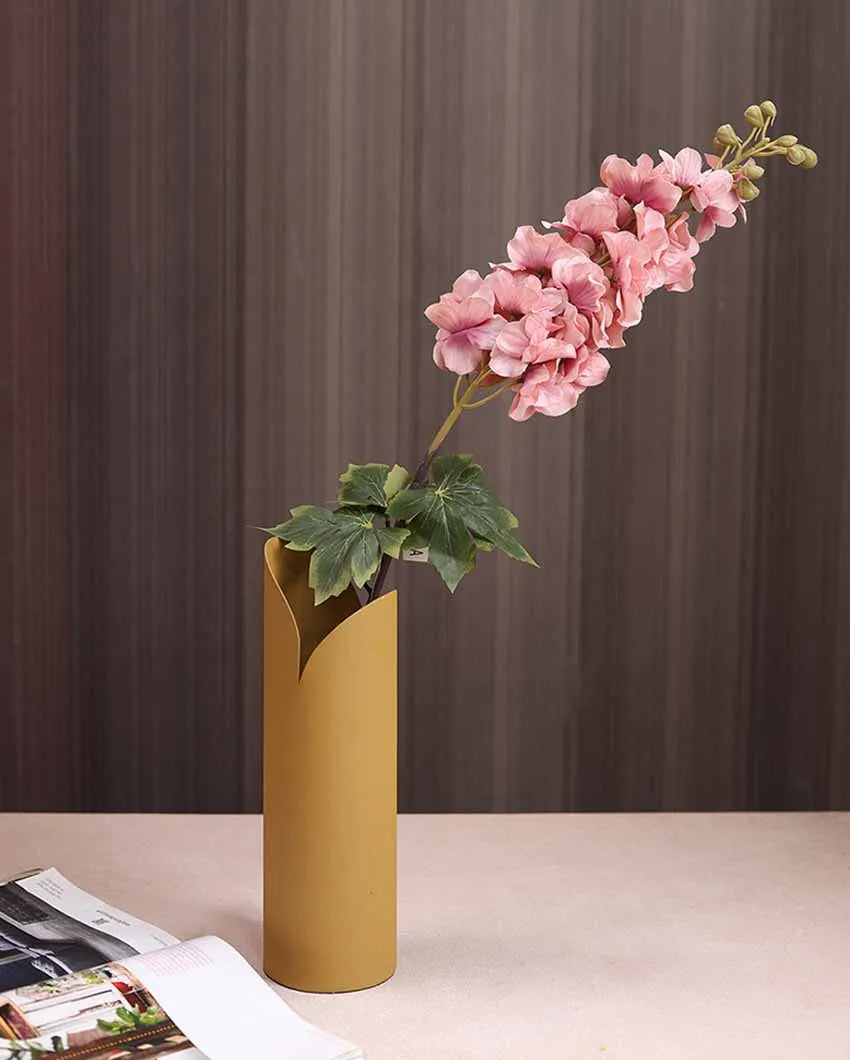 Pink Autumn Stalk Artificial Flowers | Set Of 2 | Vase Not Included