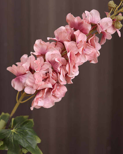 Pink Autumn Stalk Artificial Flowers | Set Of 2 | 2.75 feet| Vase Not Included