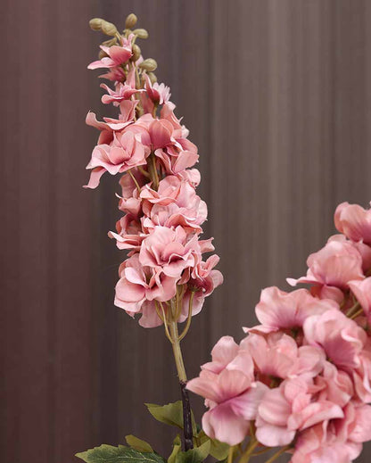 Pink Autumn Stalk Artificial Flowers | Set Of 2 | 2.75 feet| Vase Not Included