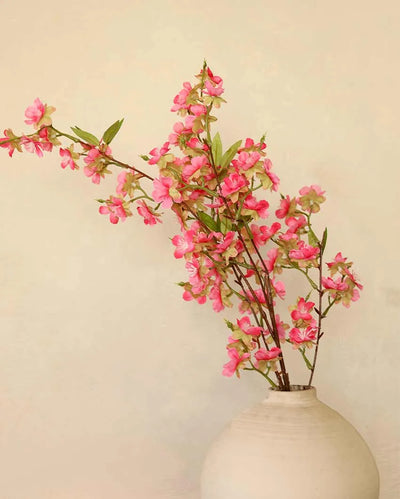 Light Pink Blossom Artificial Flower | 3 feet |Vase Not Included