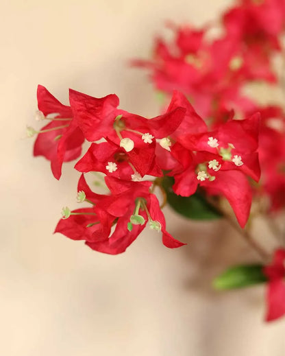 Bougainvillea Artificial Stick Flowers | Set Of 2 | Vase Not Included