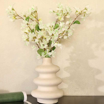 Bougainvillea Artificial Stick Flowers | Set Of 2 | Vase Not Included