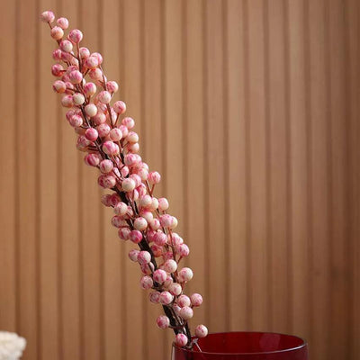 Pink Cherry Artificial Flower | Vase Not Included