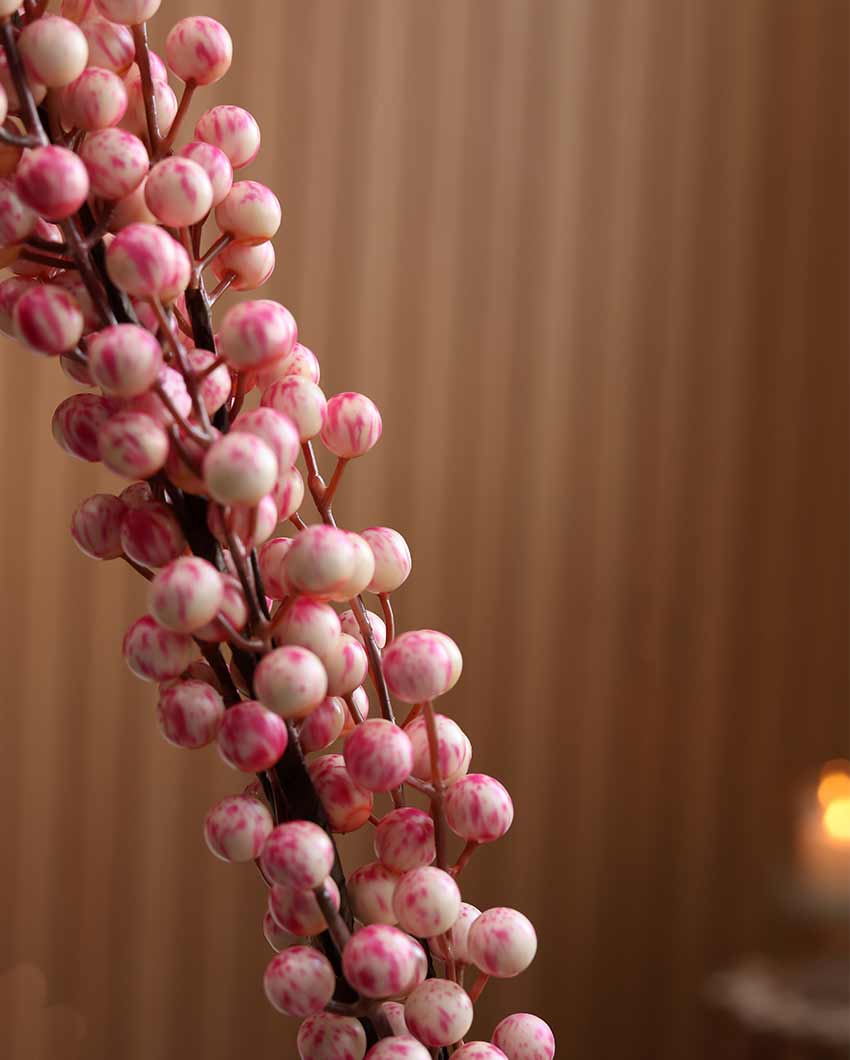 Pink Cherry Artificial Flower | 2.6 feet| Vase Not Included