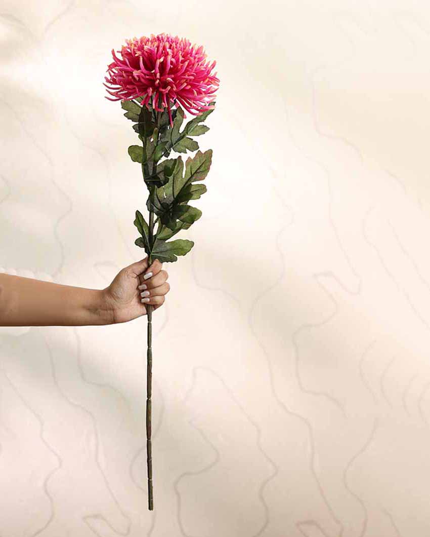 Chrysanthemum Artificial Flower | Set Of 2 | Vase Not Included