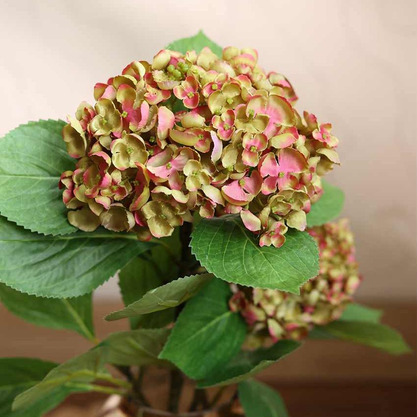 Fino Hydrangea Artificial Flower | Vase Not Included