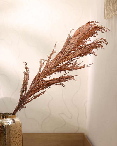 Pampas Reed Fabric And Plastic Grass | Vase Not Included