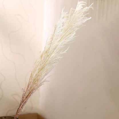 Pampas Reed Fabric And Plastic Grass | Vase Not Included