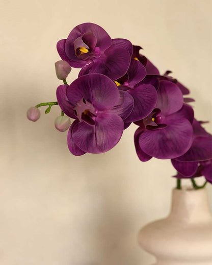 Orchid Silicone Artificial Flower | Vase Not Included