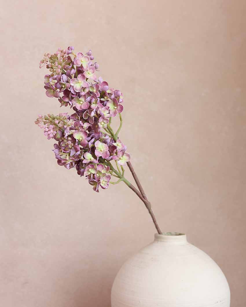 Lilac Silicon Artificial Flower | Vase Not Included