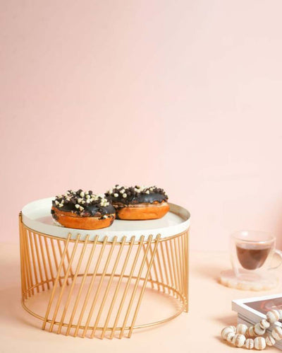 Rustic Iron Cake Stand | 10 x 2 inches