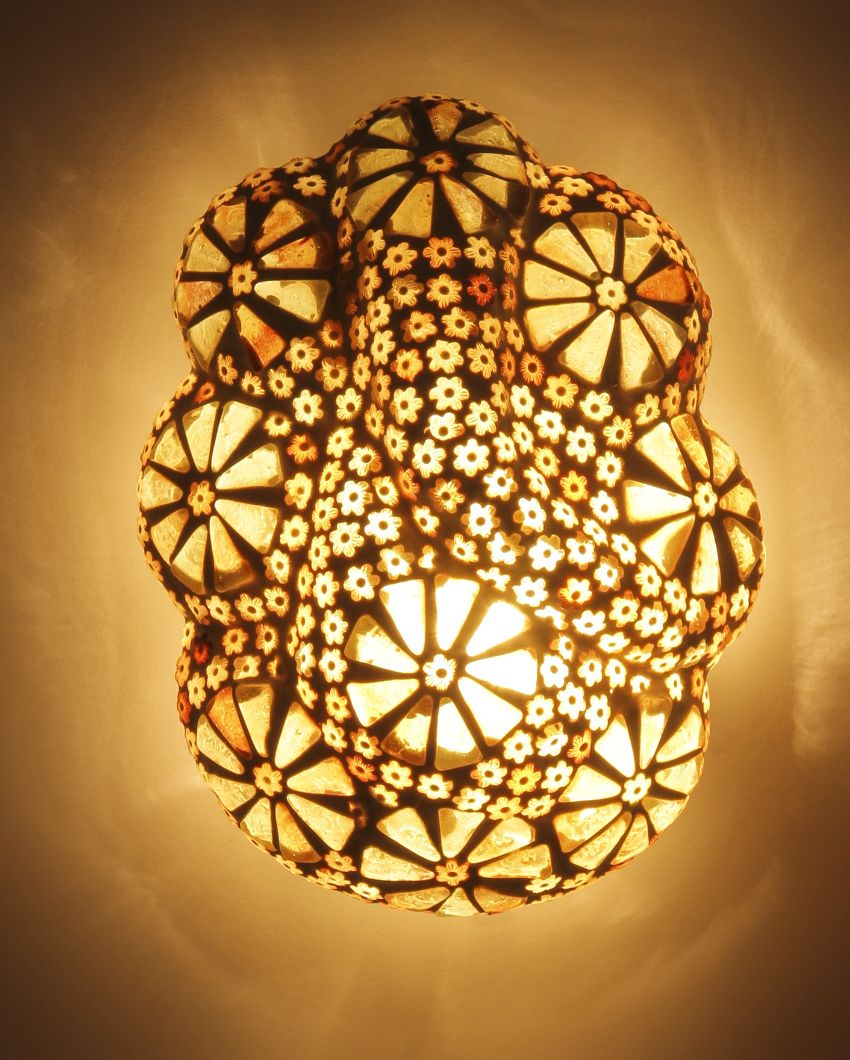 Cio Ganesh Mounted Glass Wall Lamp