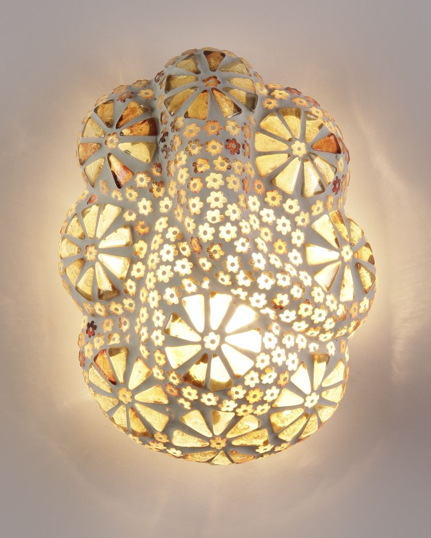 Cio Ganesh Mounted Glass Wall Lamp