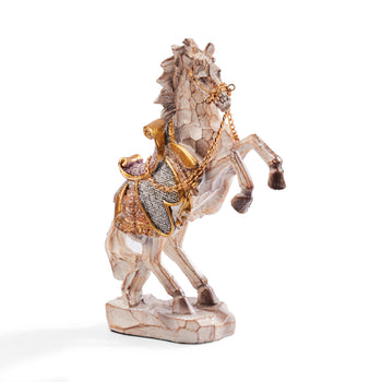 Fancy Home Decor Galloping Horse Statue Default Title